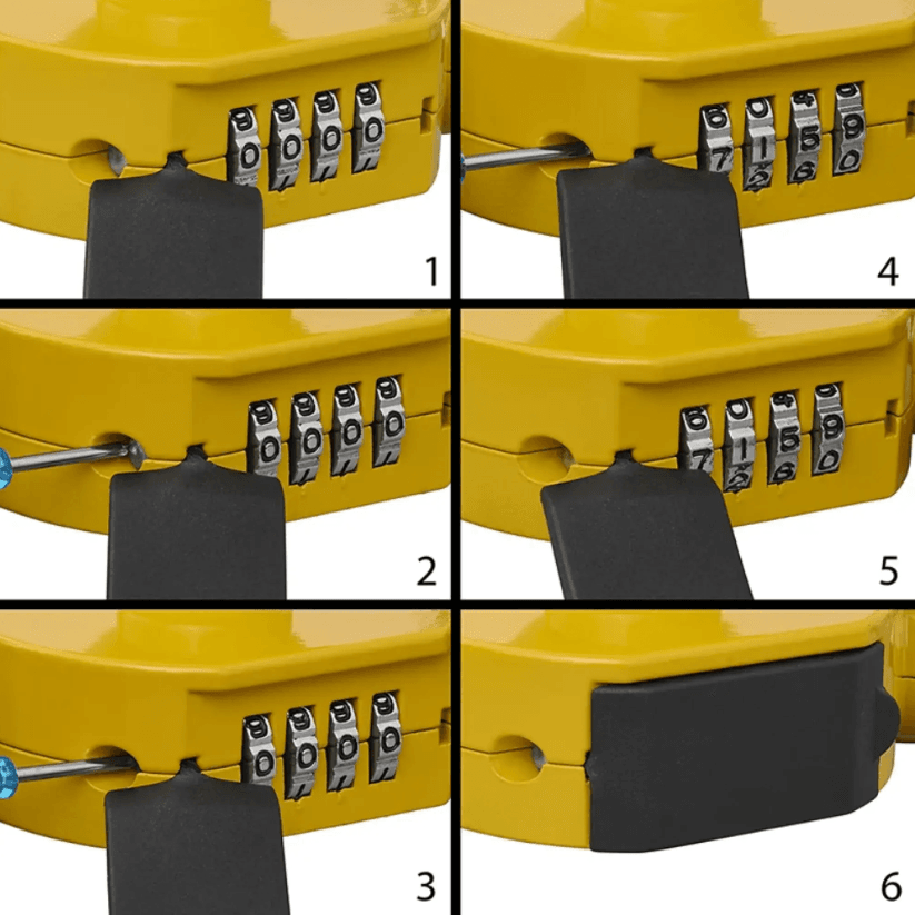 Disselslot-cijferslot 301336-1