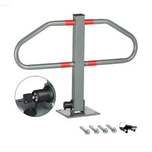 Parkeerbeugel met slot + bevest.mat