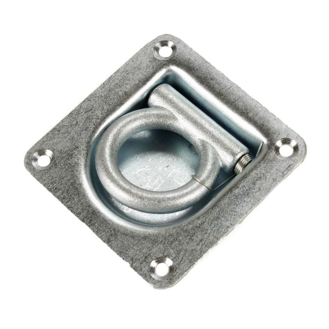 Sjoroog enkel veer 105x105mm.RVS