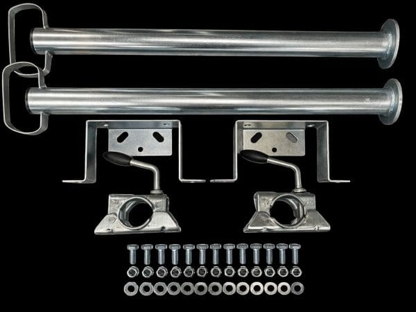 Support legs set with clamps and mounting kit 48x600mm (2x 301516-1 2x 301527 2x 301532 6x 301532-3)