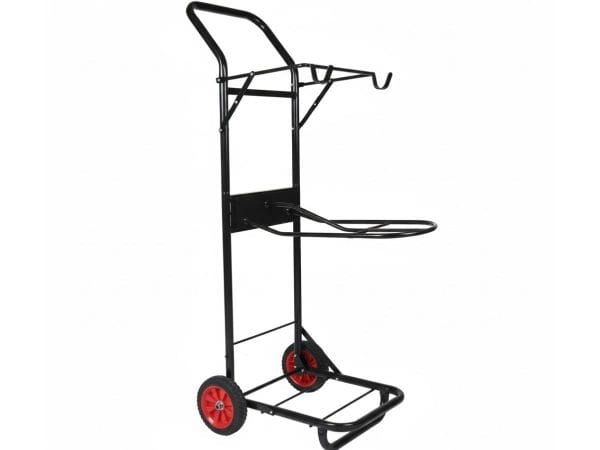 Saddle cart on wheels