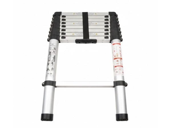 Telescoopladder aluminium 0,8->2,6m. EN131