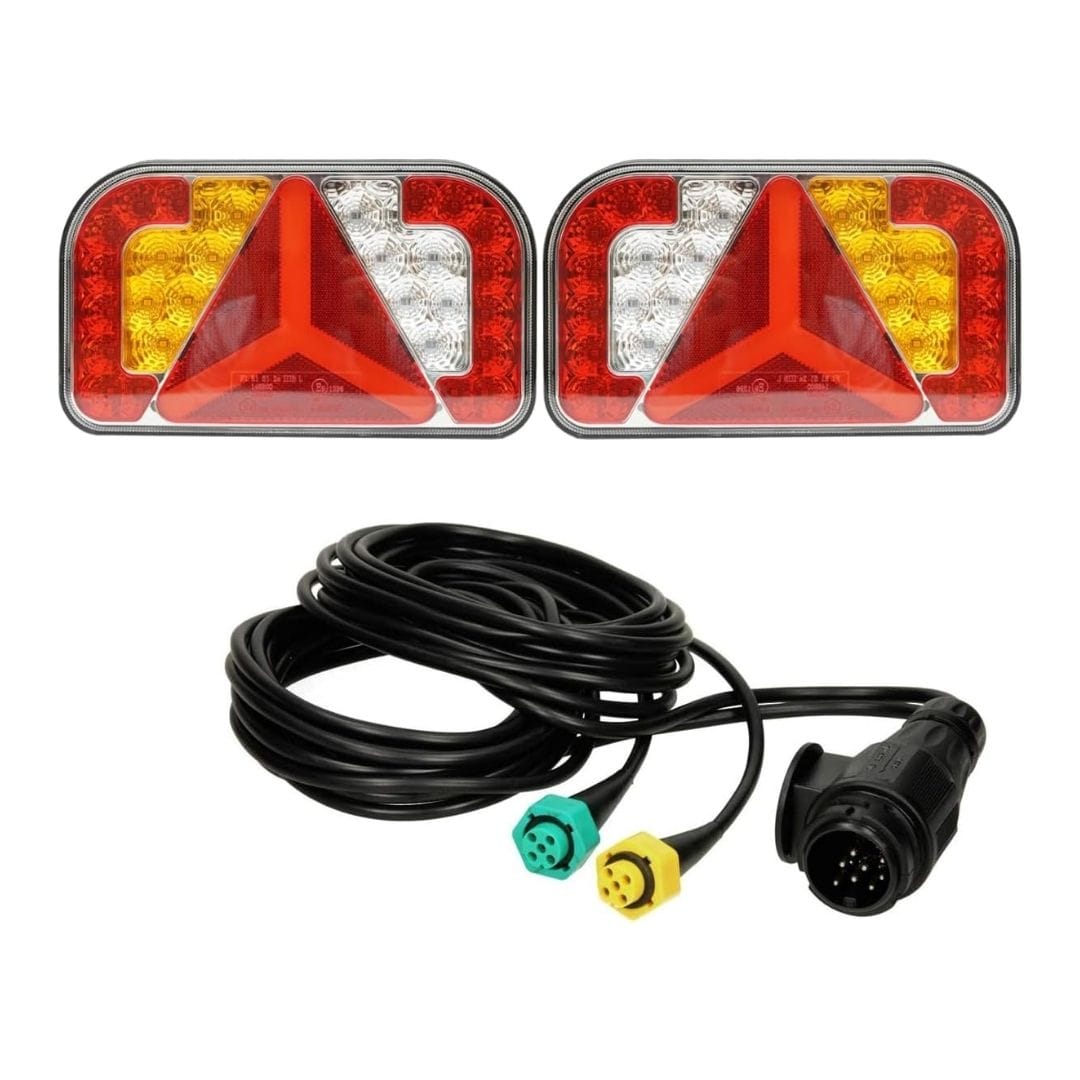 Achterlicht 238x140mm.